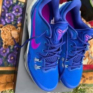 Nike Zoom Kobe Venomenon 5 Shoes Violet Blue Grey 749884-454 Size 10 Sneakers